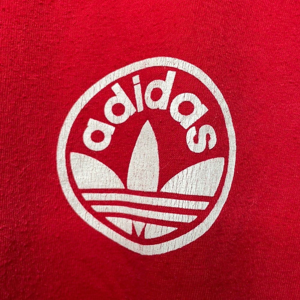 Red Adidas Skateboarding Shirt